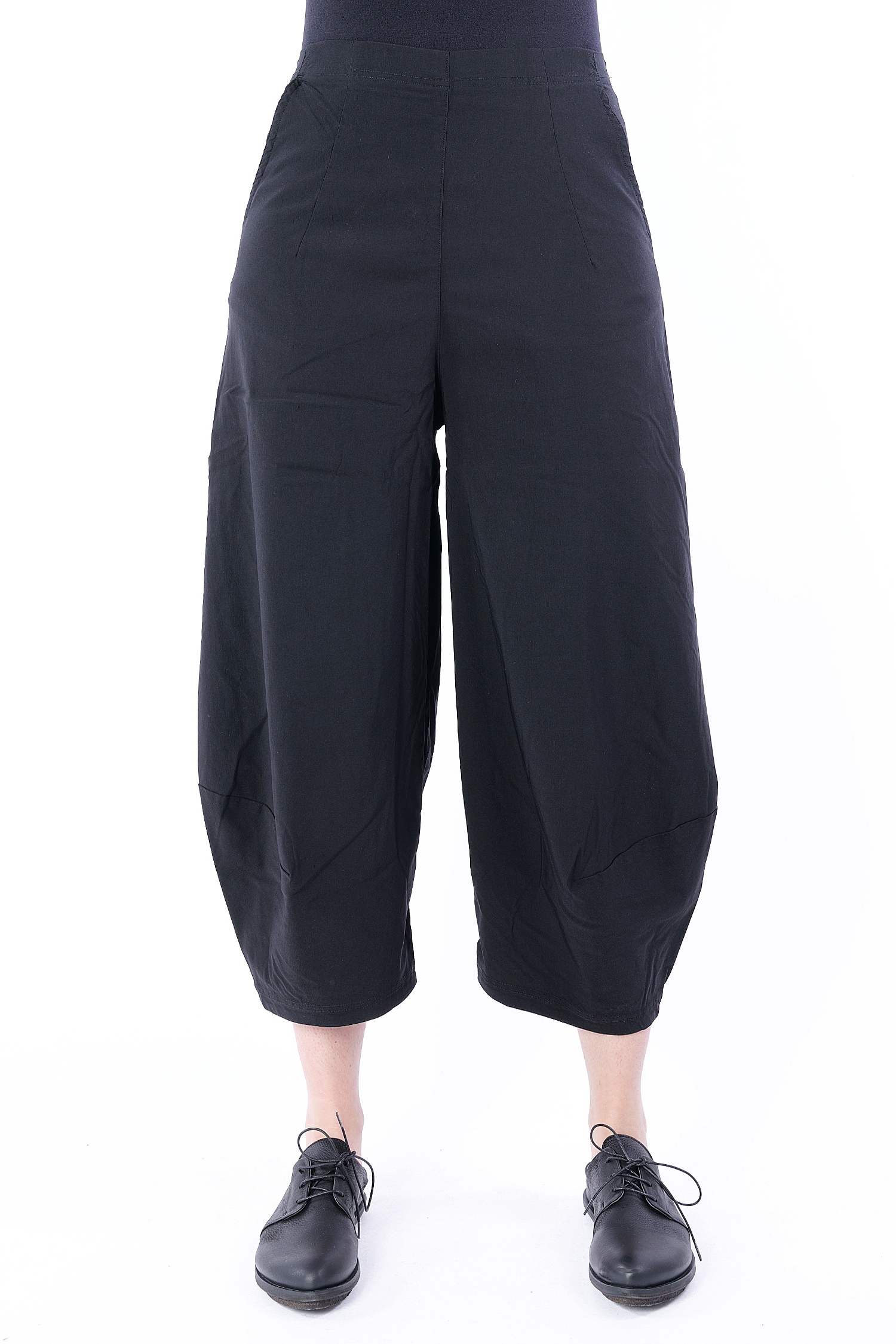 Tulip stretch pants - 1253440136 - black