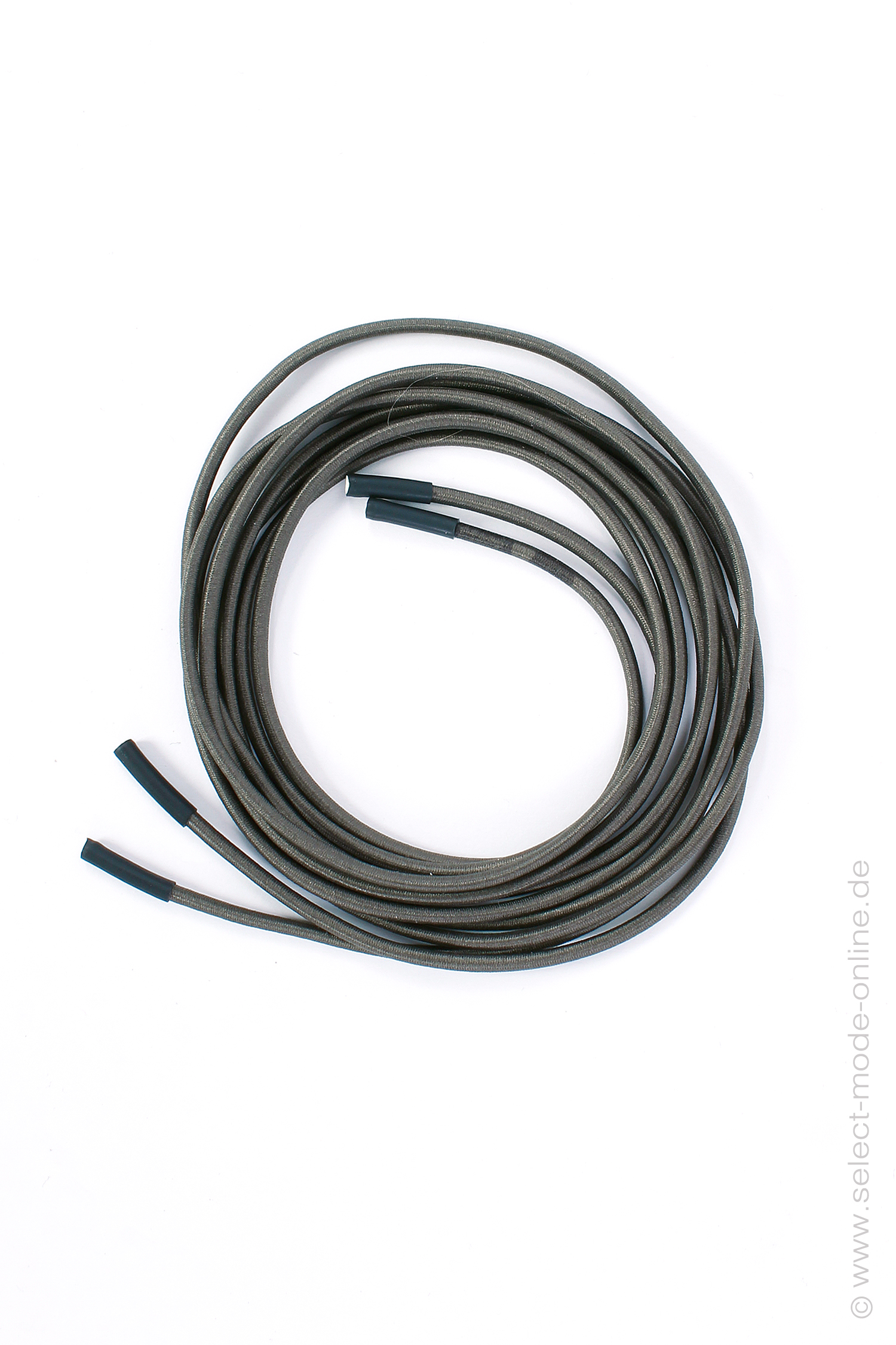Elastic shoelace - 3mm - Anthra