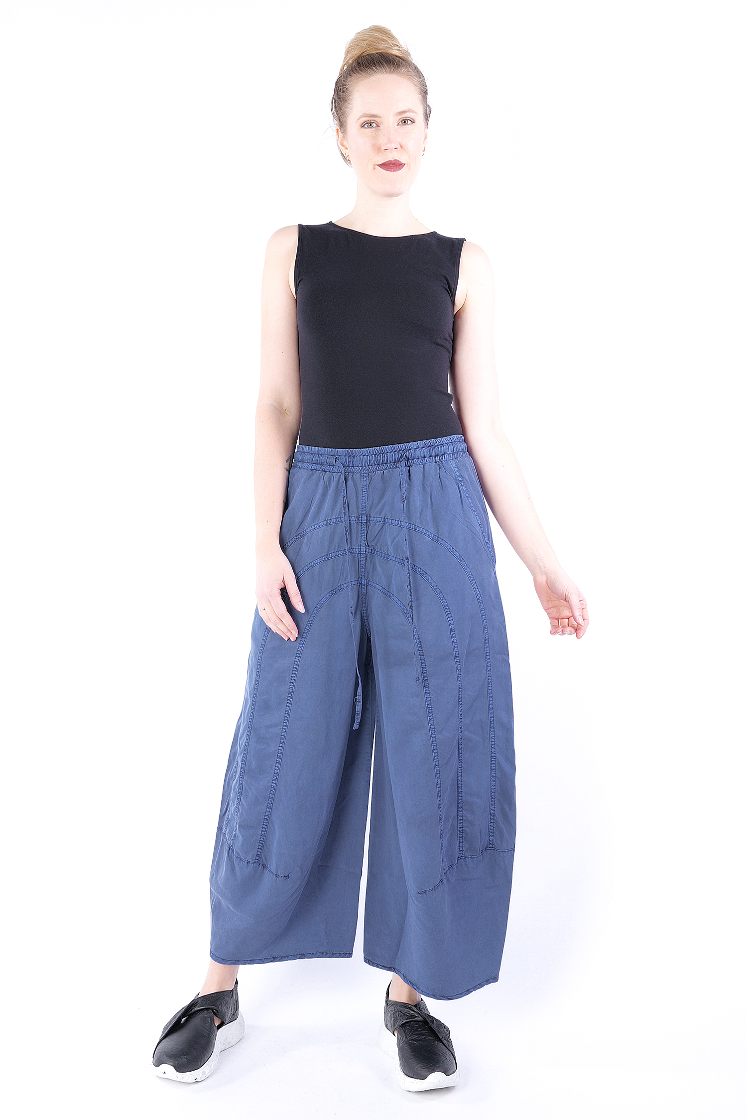 Tulip pants - 1253200103 - navy pigment