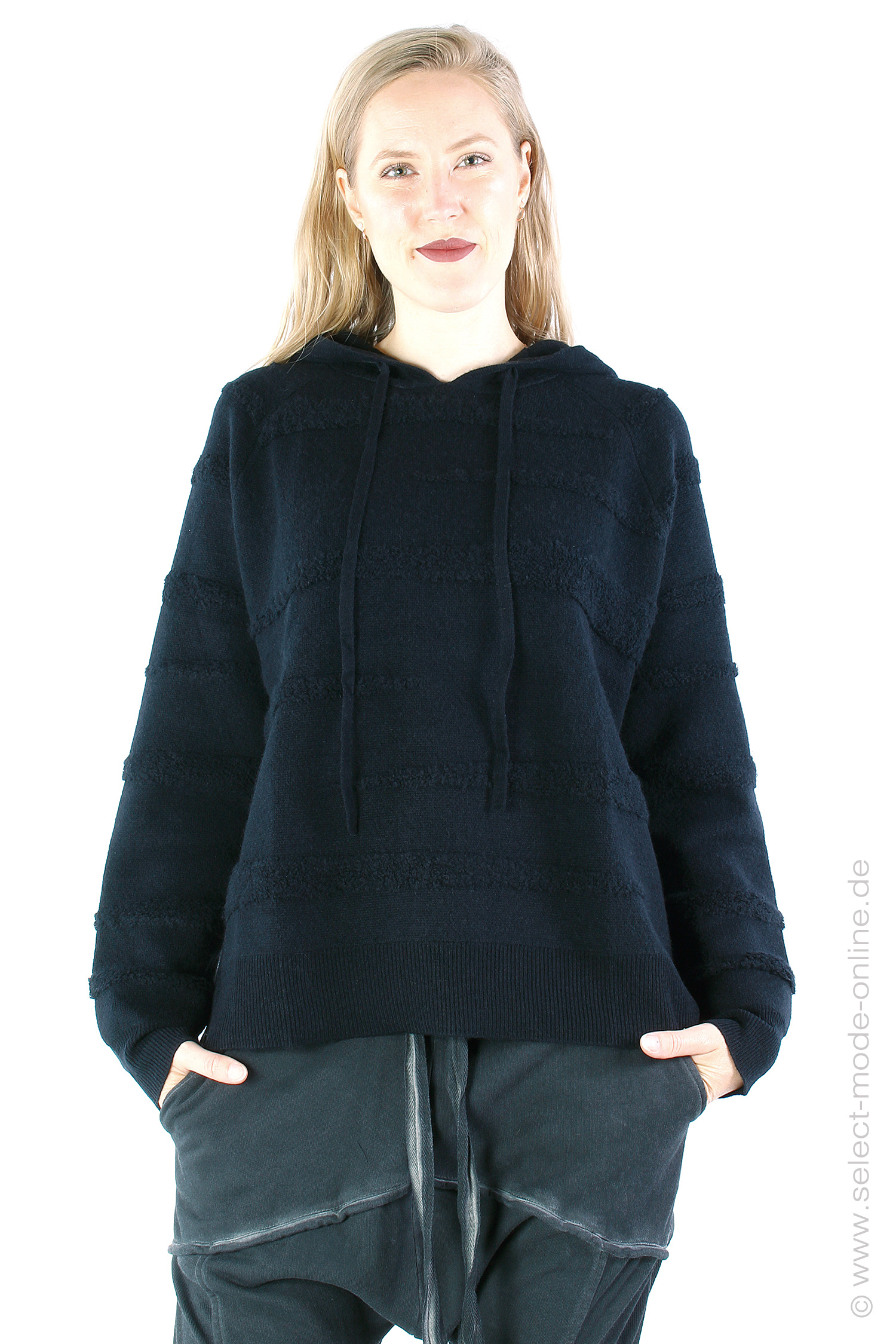 Cozy cashmere pullover - Black - 2496