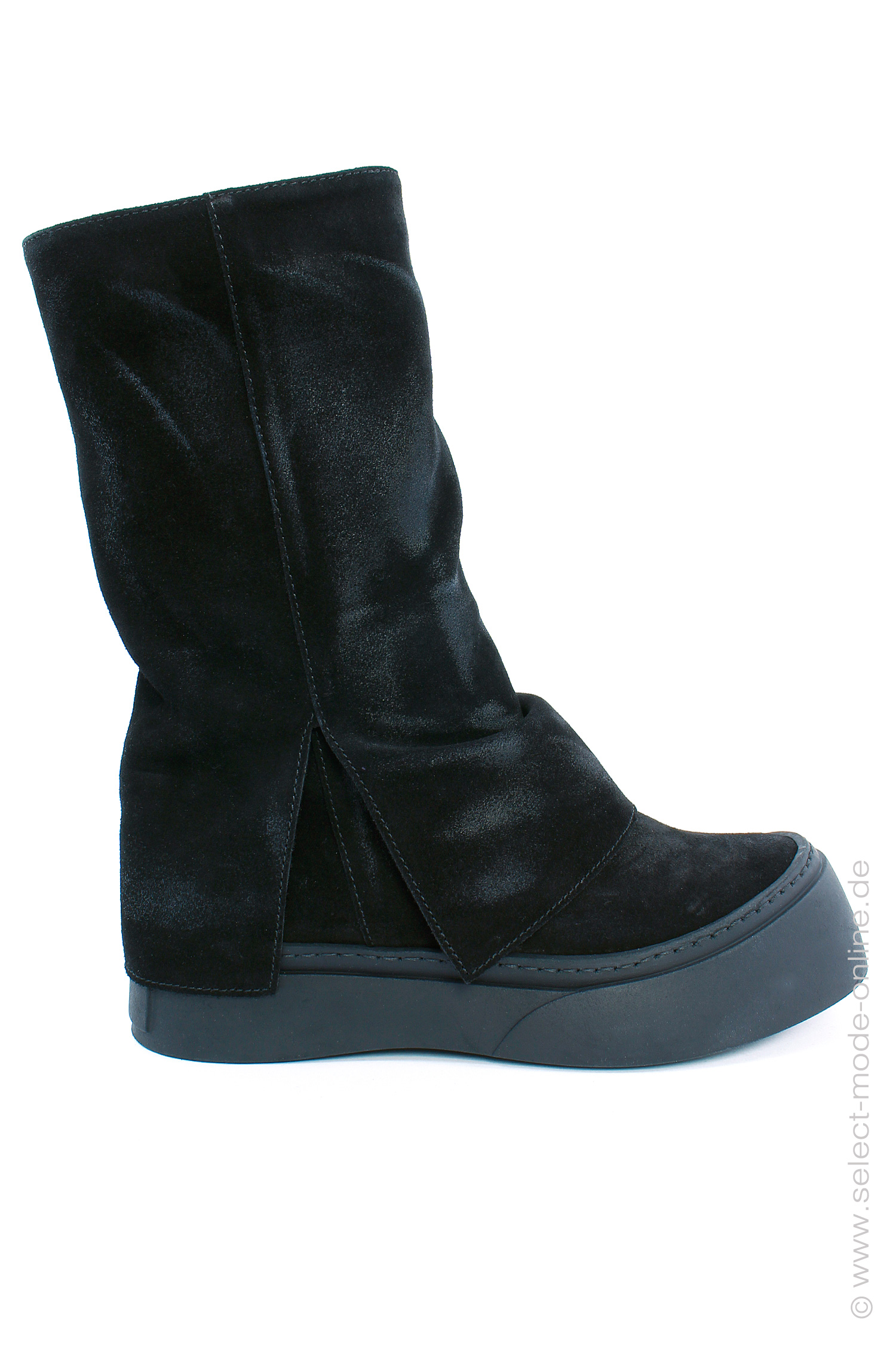 Suede boots - Black - 6431