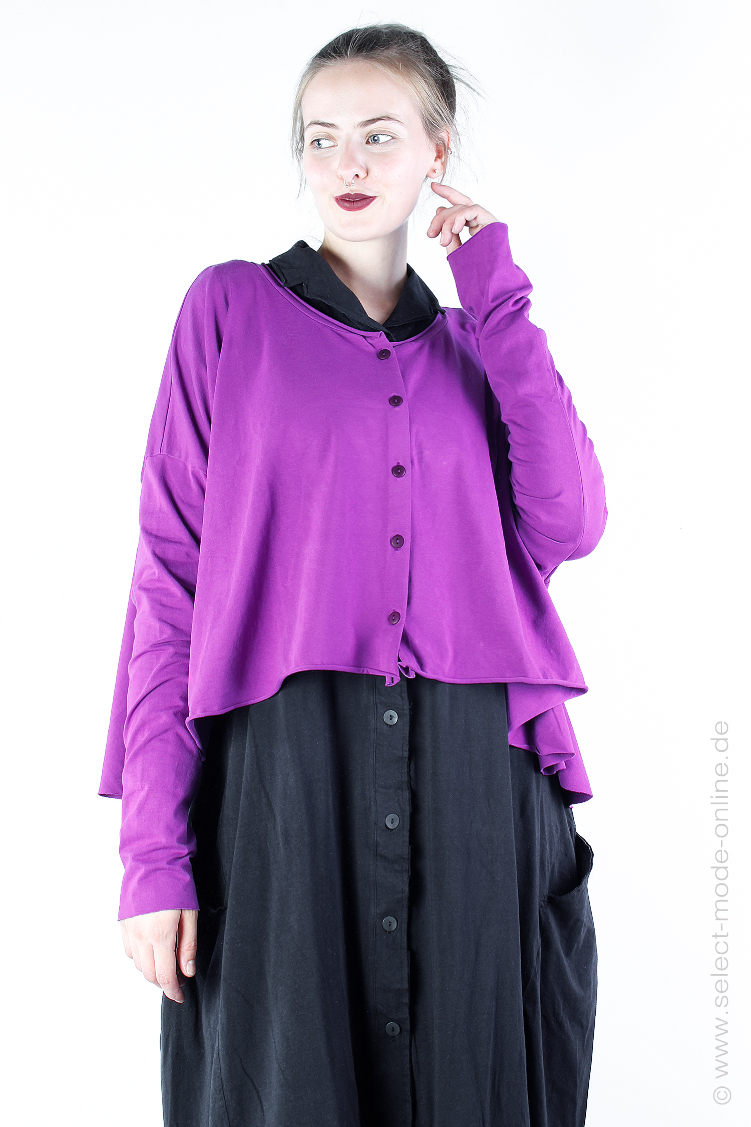 Oversize jersey jacket - Bischof - Soulviel