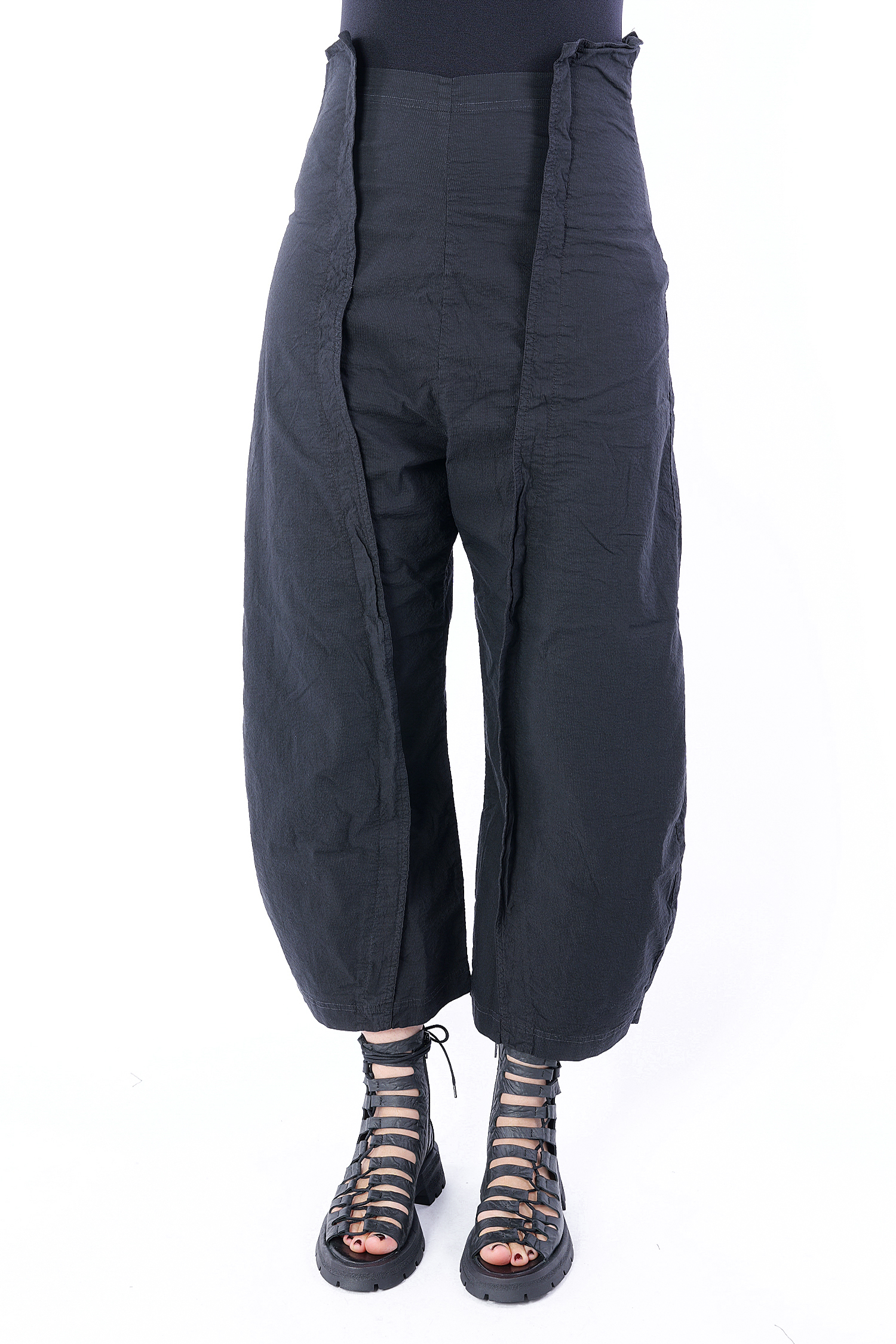 Tulip stretch pants - black - 1252240109