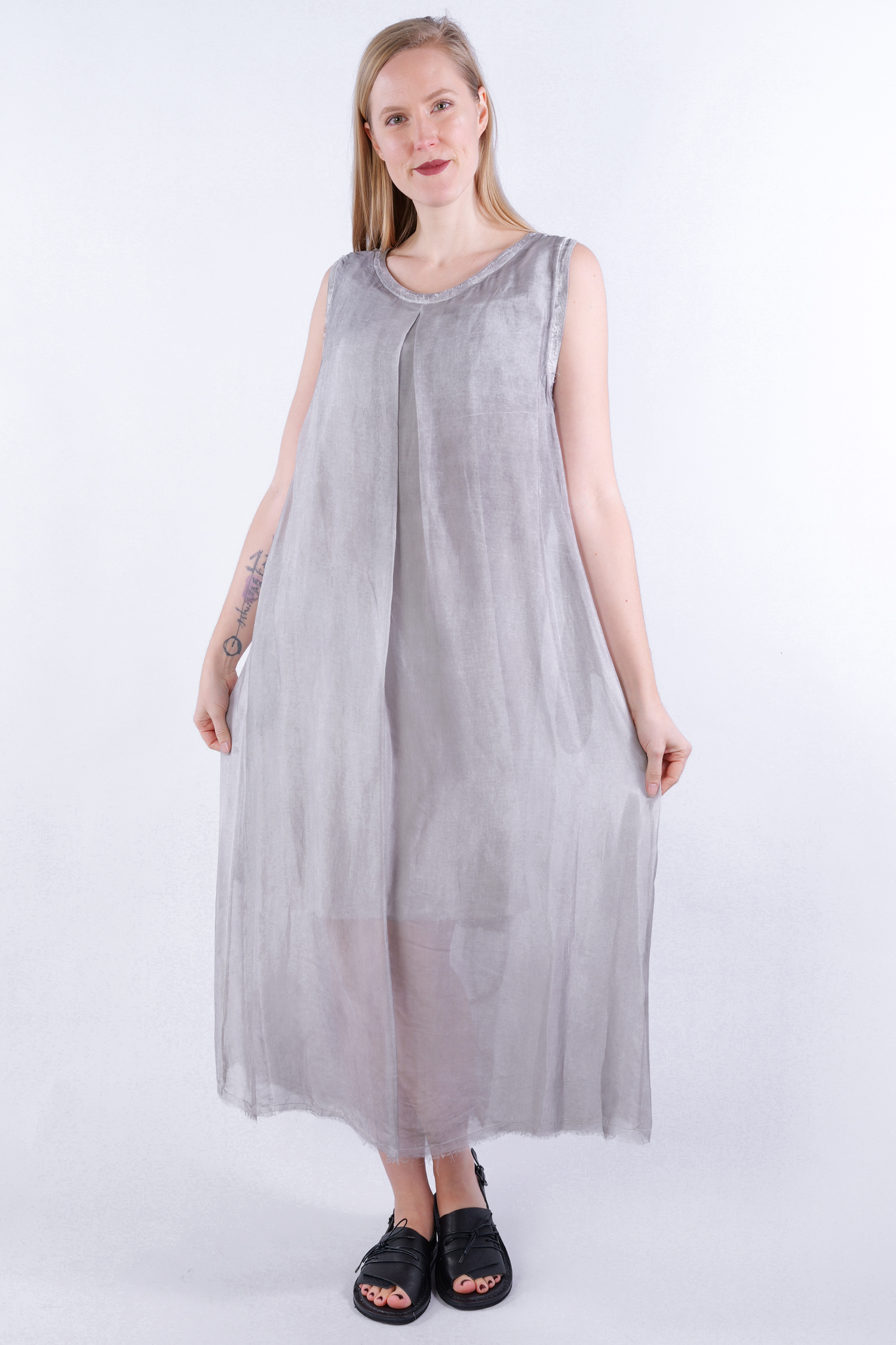 Summer dress - Grey Shadow - S102