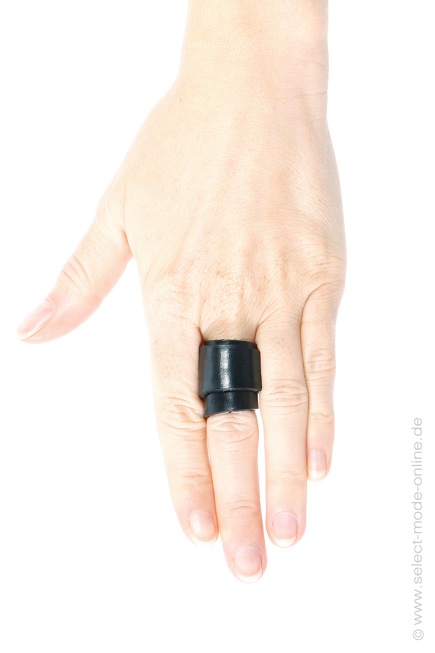 Leder Ring - Urban Ring - Schwarz