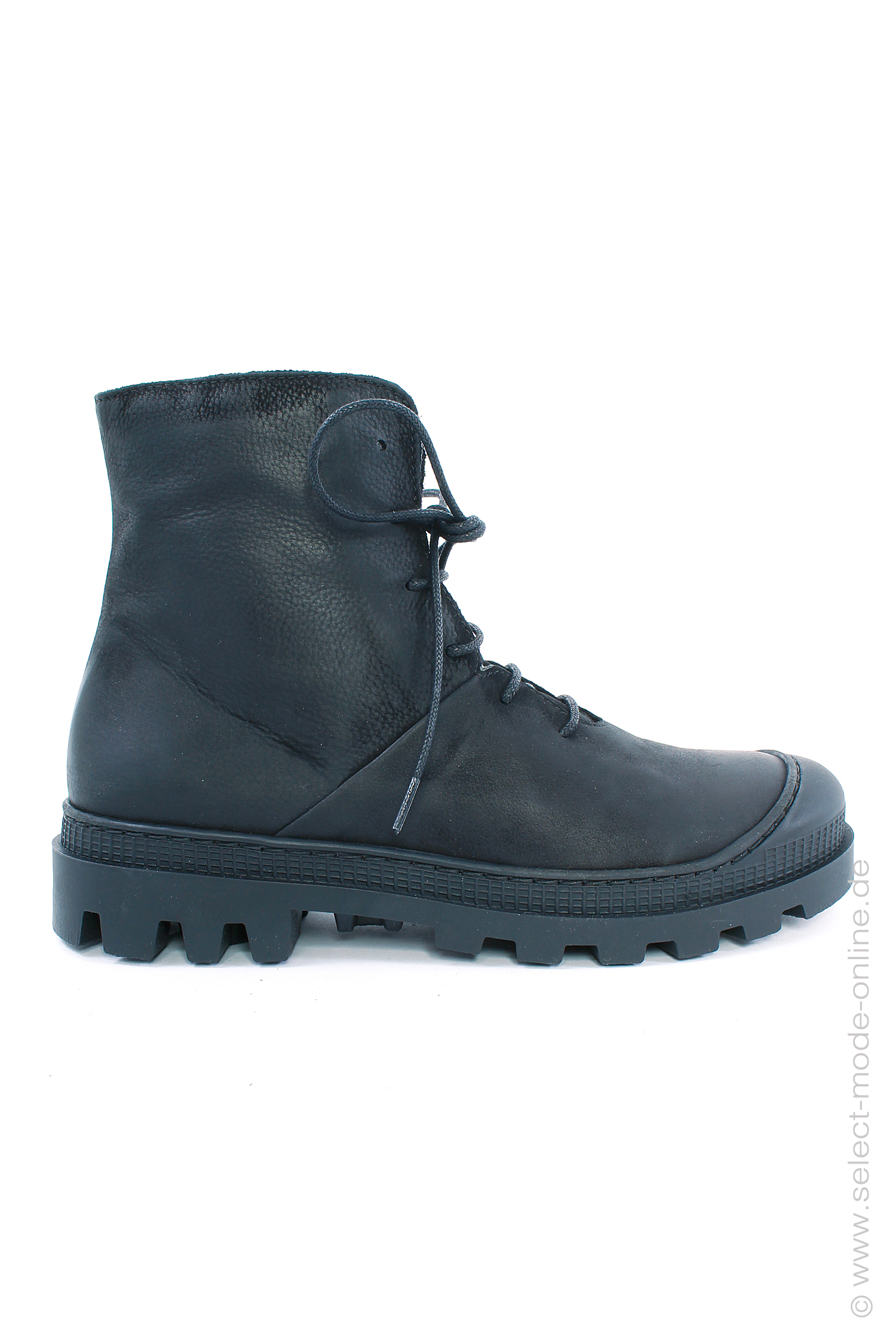 Leather boots - Black - 4363