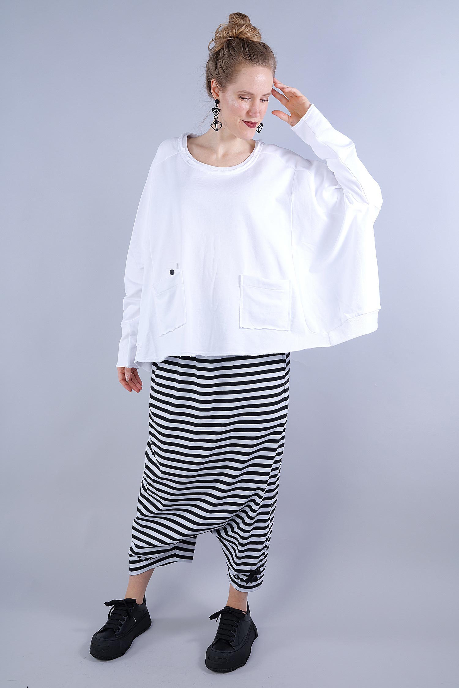 Oversize sweater - White - 2009