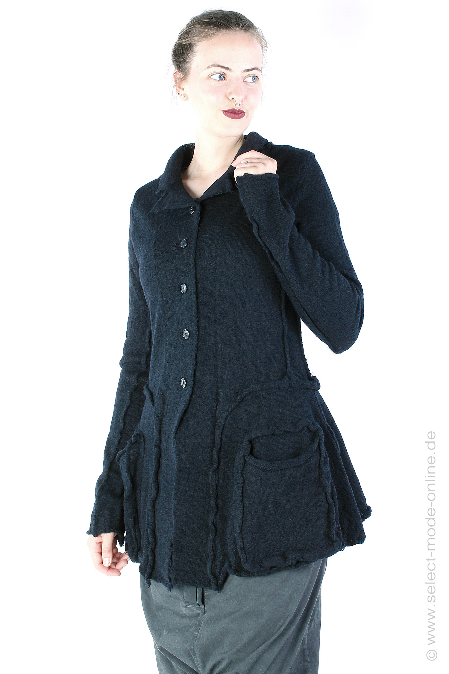 Virgin wool jacket - Black - 2243897107