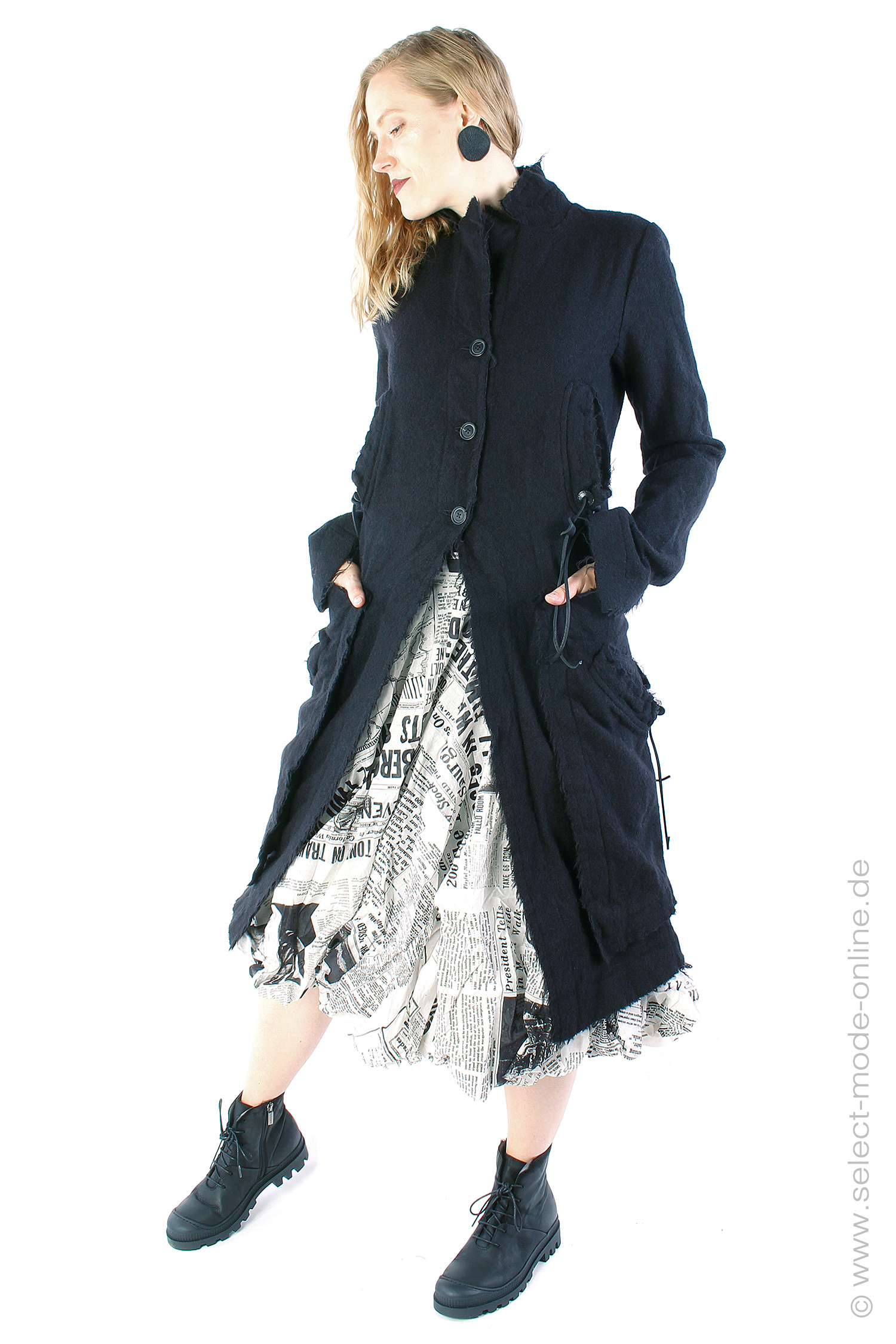 Virgin wool coat - Black - 2242211206