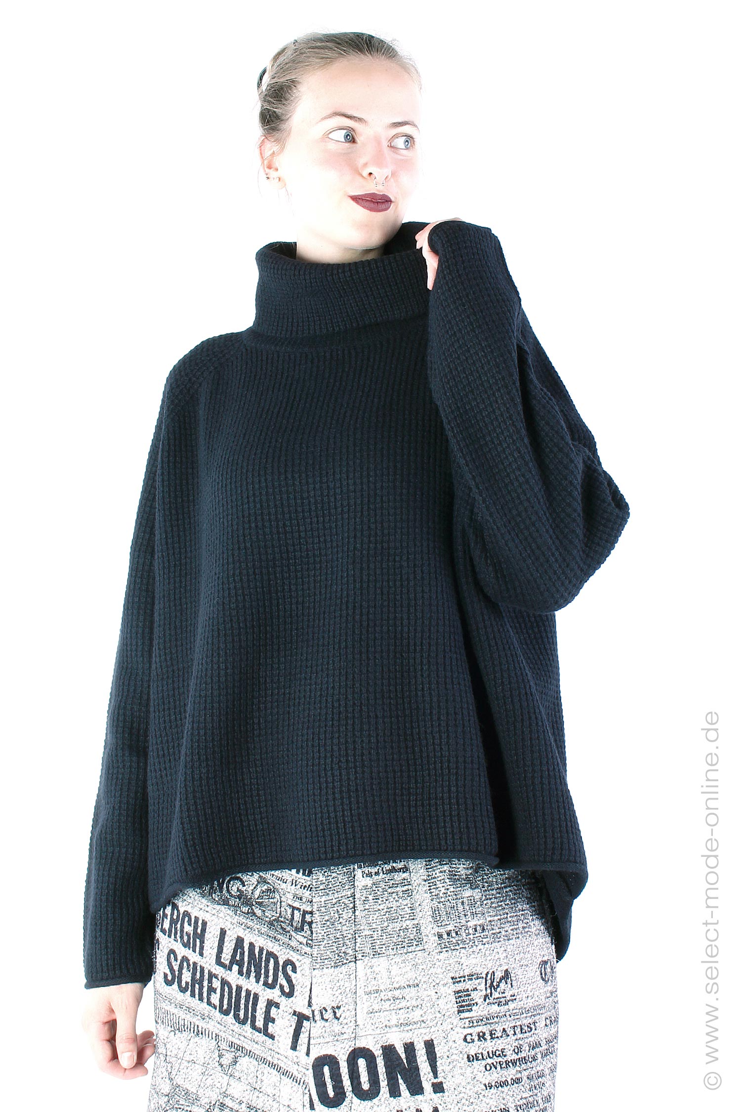 Knit pullover - Black - 2243450713