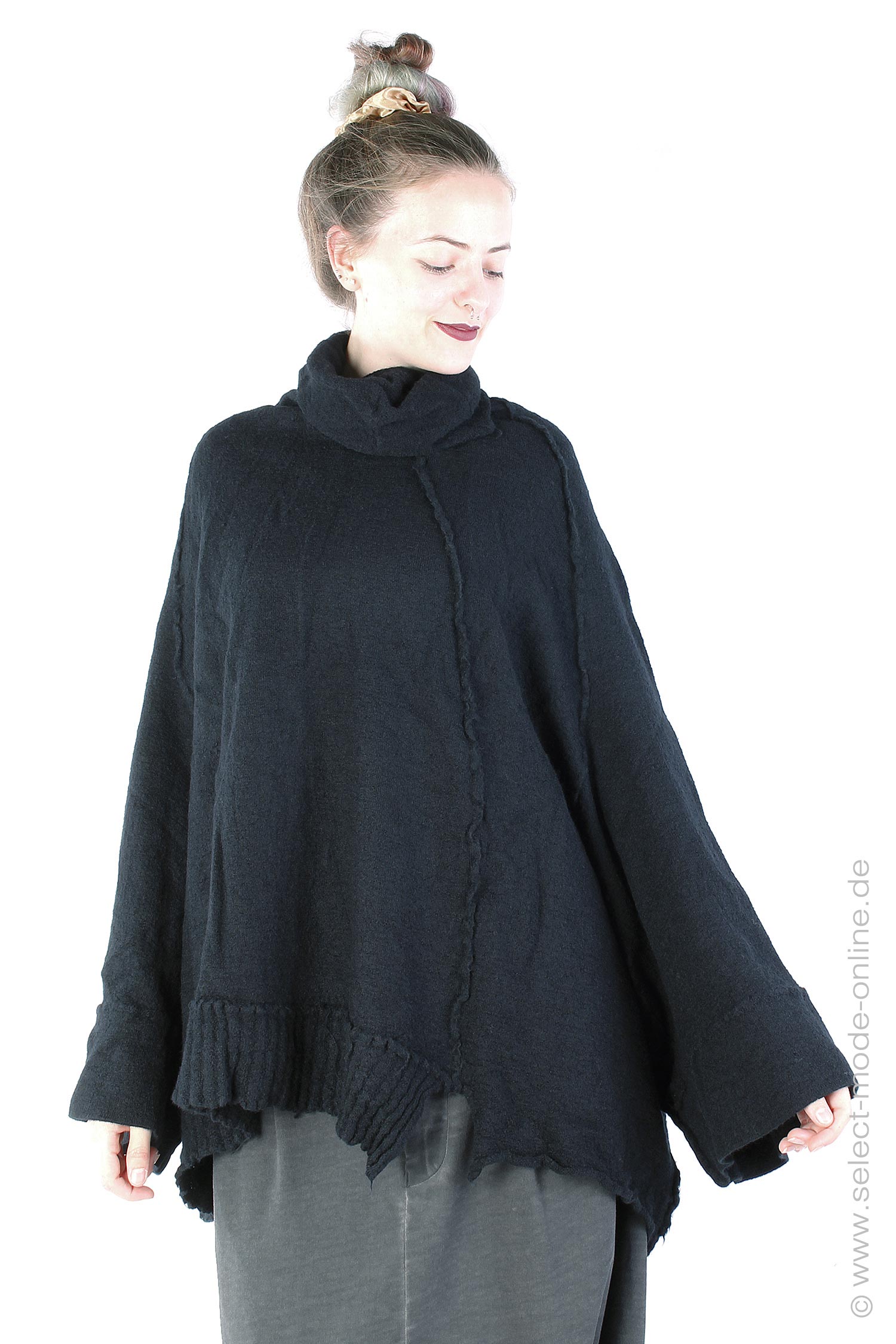 Virgin wool pullover - Black - 2242687002