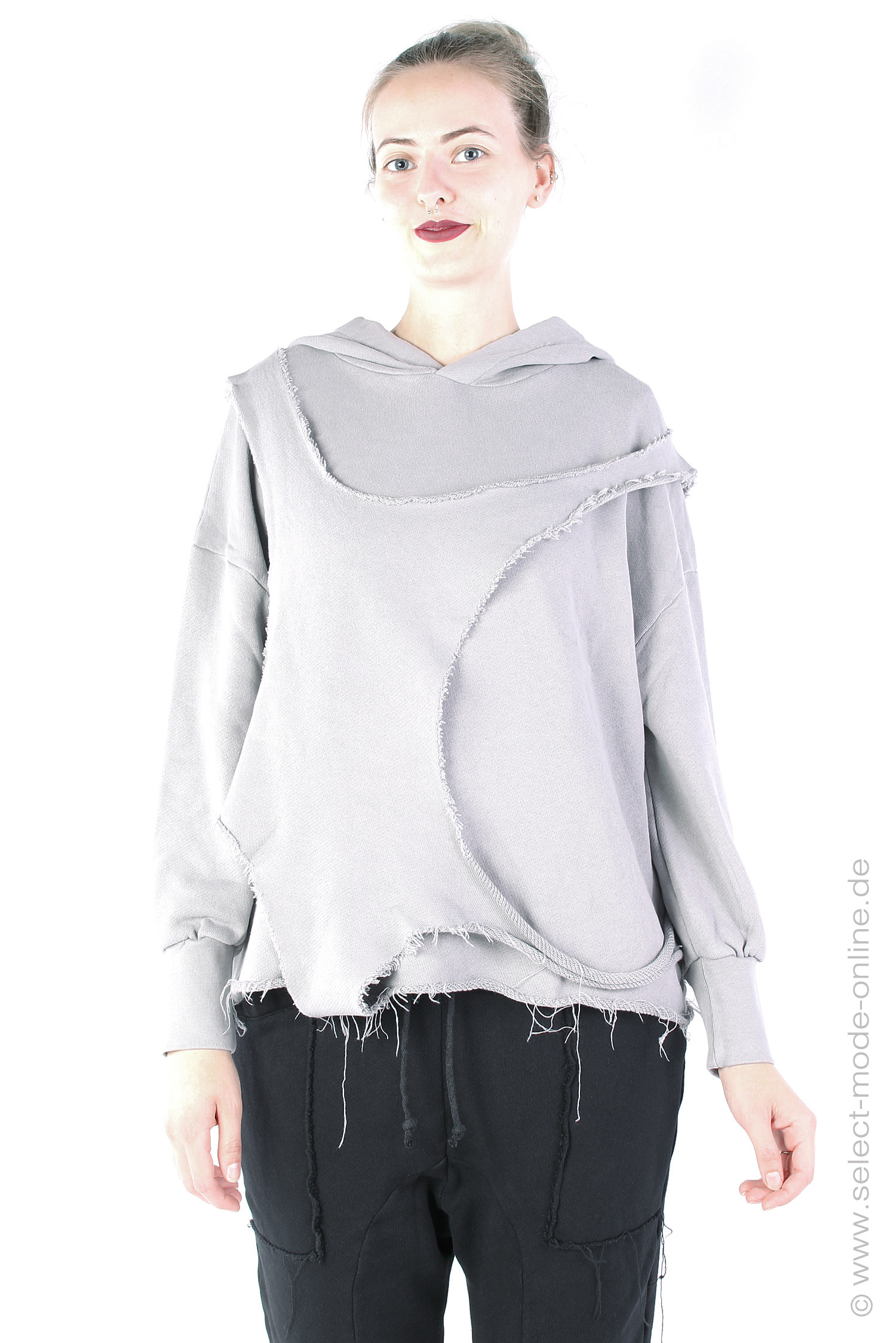 Ausgefallener Hoodie - Smoke - SA2100