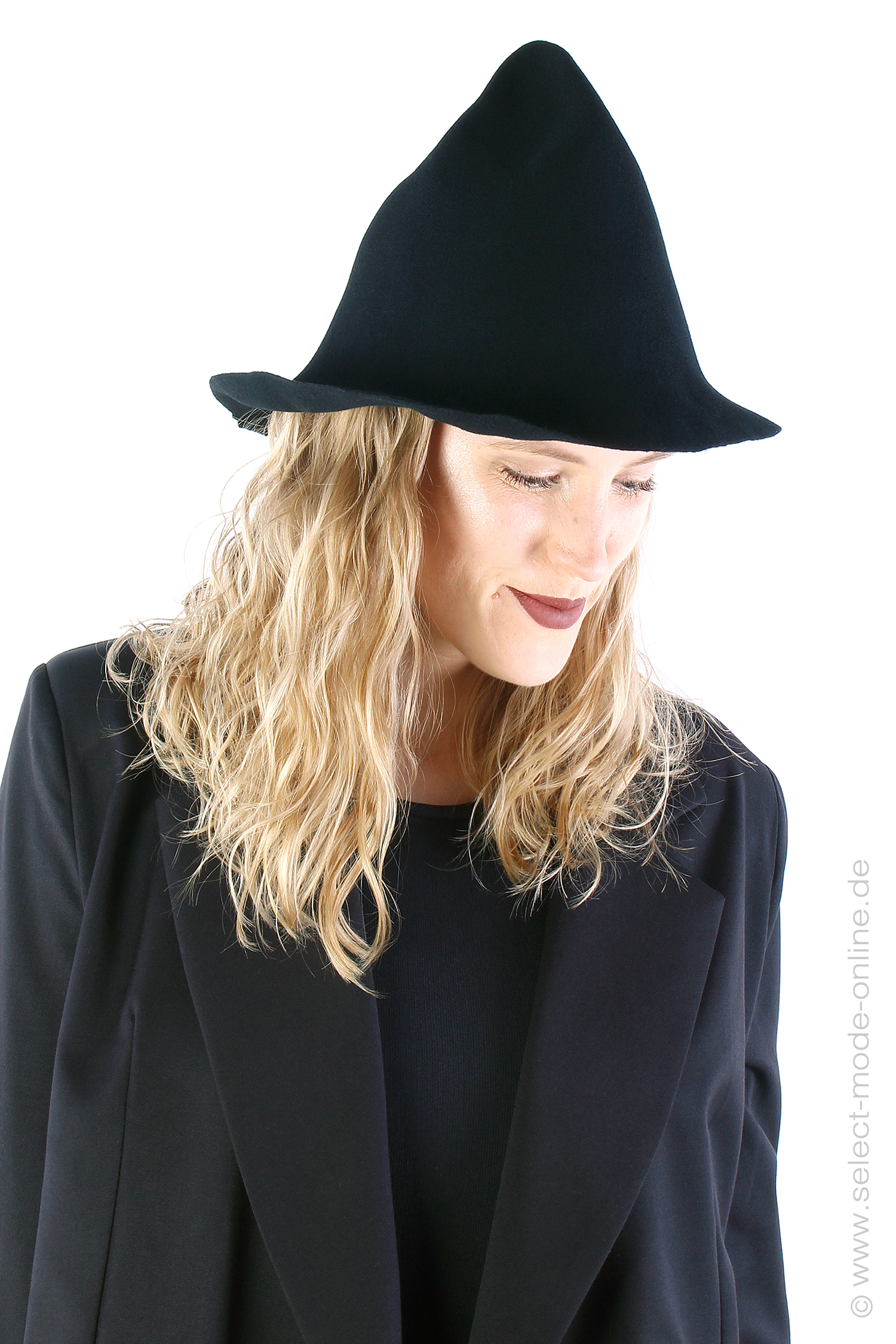 Wool hat - Black - Tirolese Wool