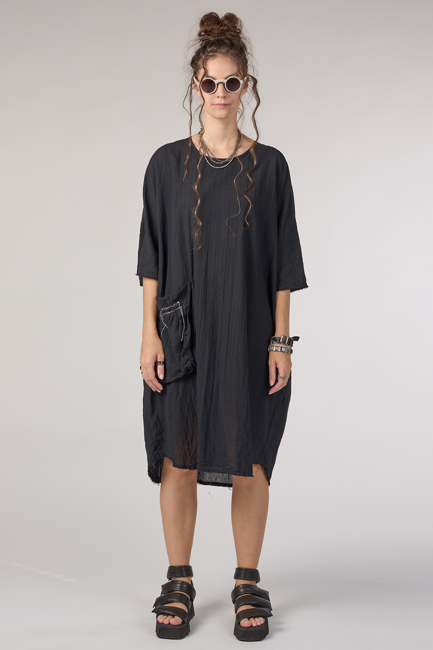 Oversize tunic - black - Tanita