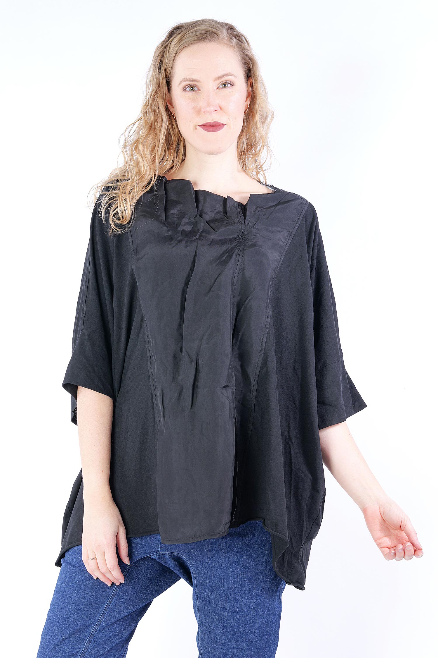 Oversize T-shirt - black cloud - 1251560507