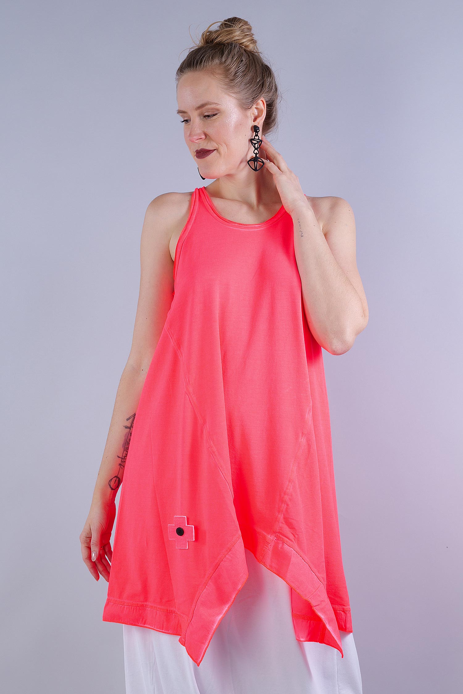 A-Linien Top - Coral - 5010