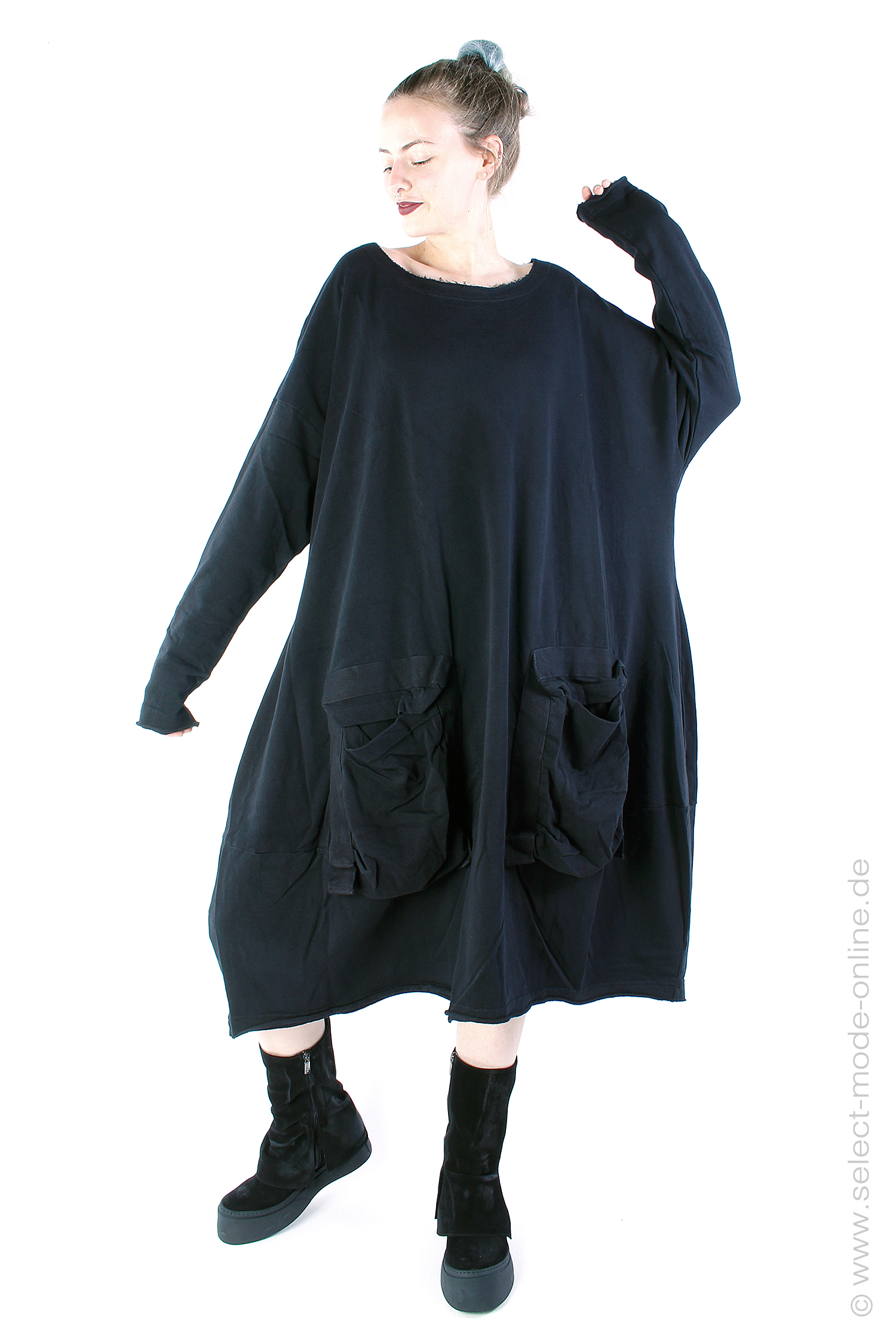 Sweat tunic - Black - 2243250903